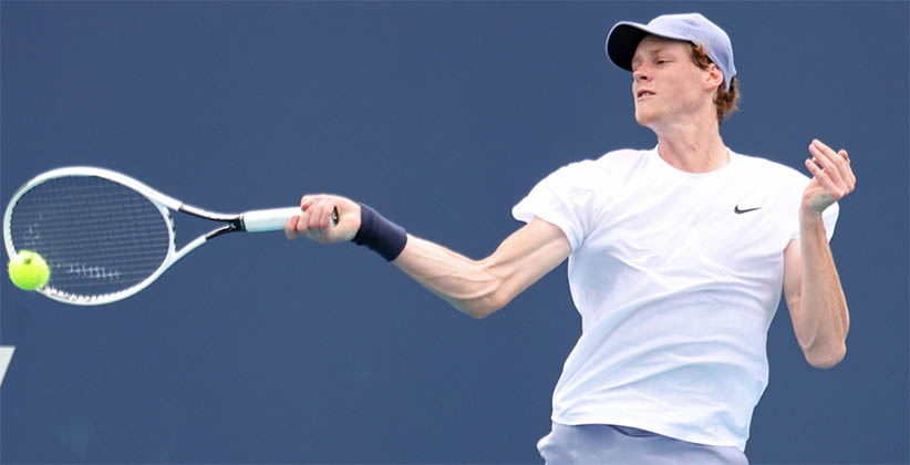 jannik sinner forehand grip