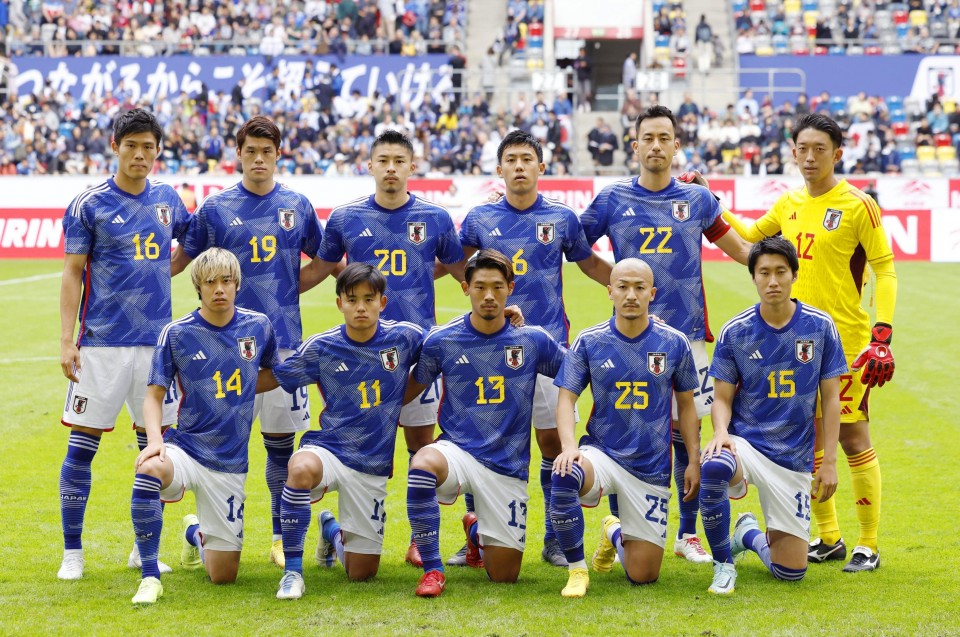 Japan football lineup