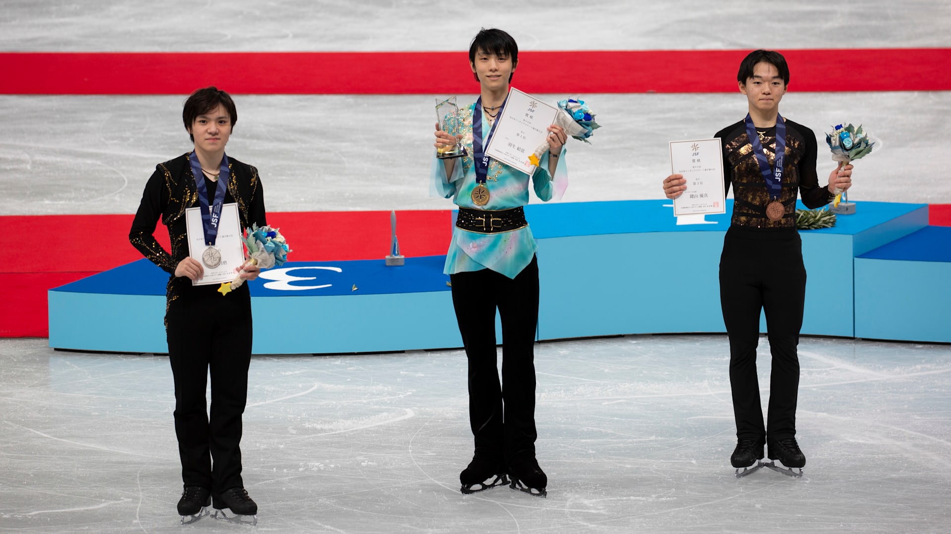 Japan ice skater achievements.