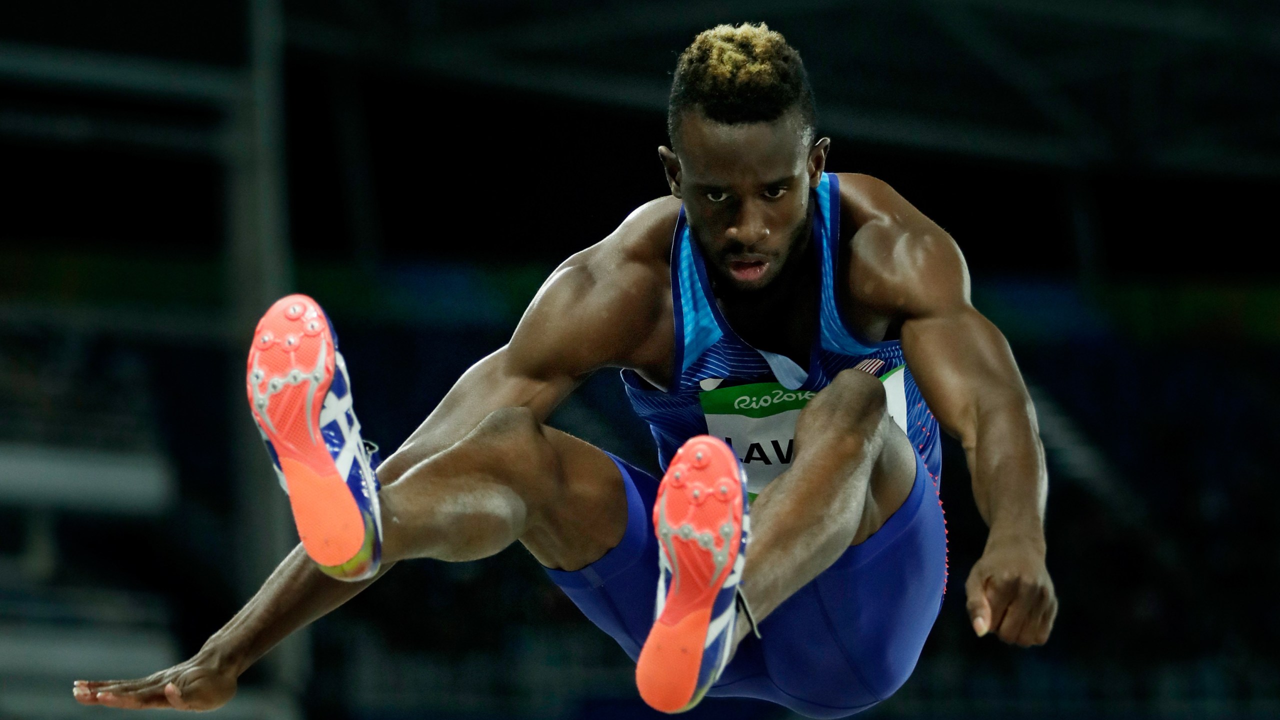 Jarrion Lawson track events