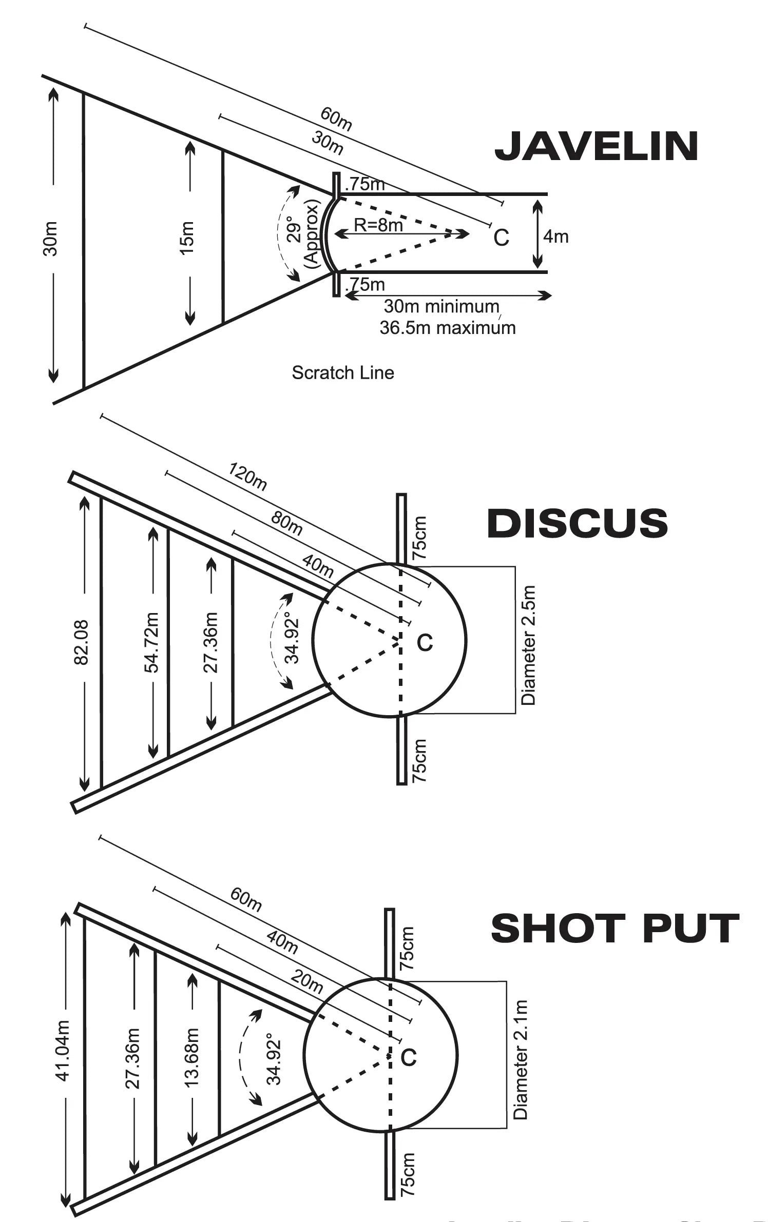 javelin runway dimensions