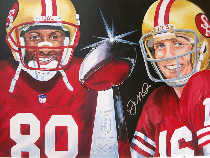 jerry rice and joe montana 0030
