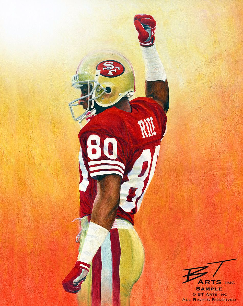 jerry rice just did it poster 0021