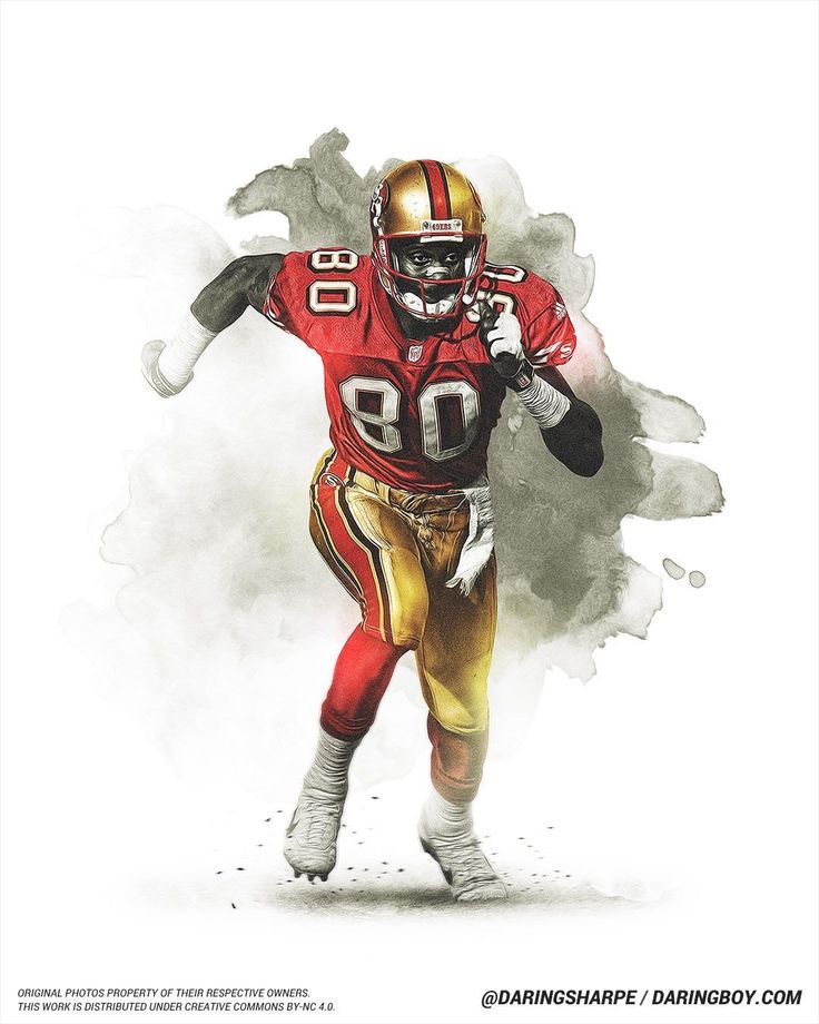 jerry rice just did it poster 0040