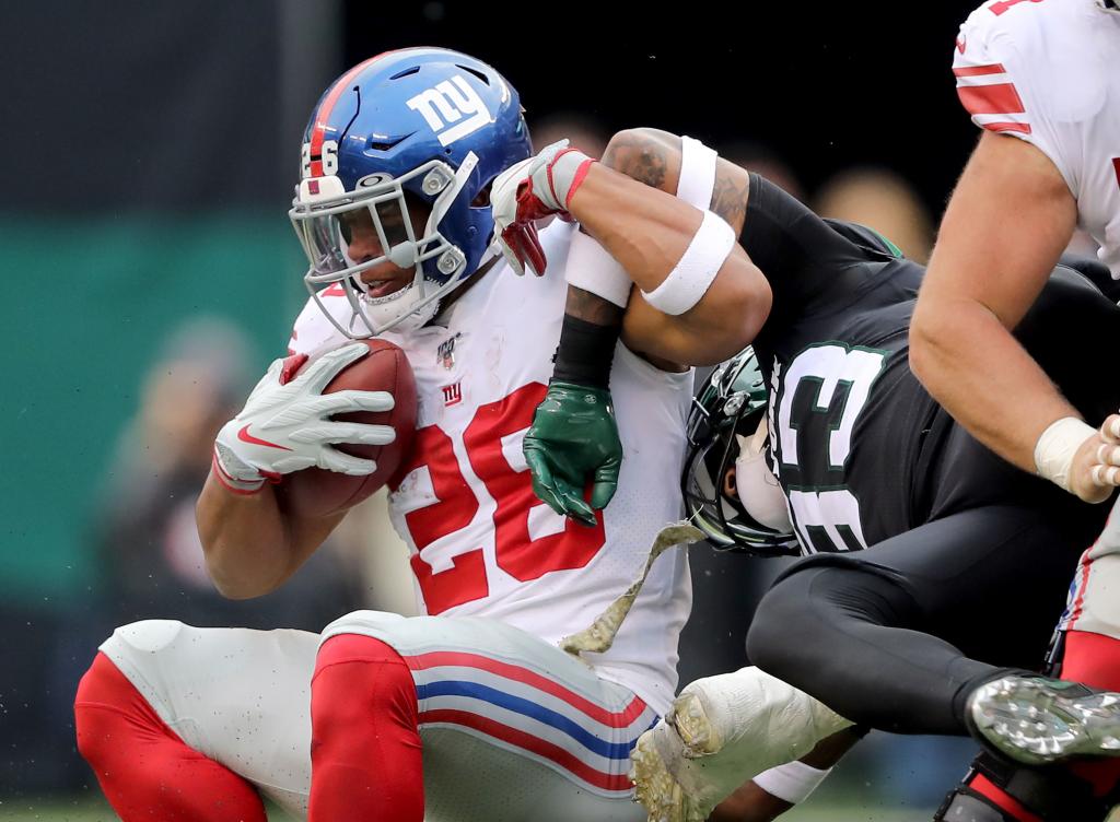 Jets fan reactions Barkley