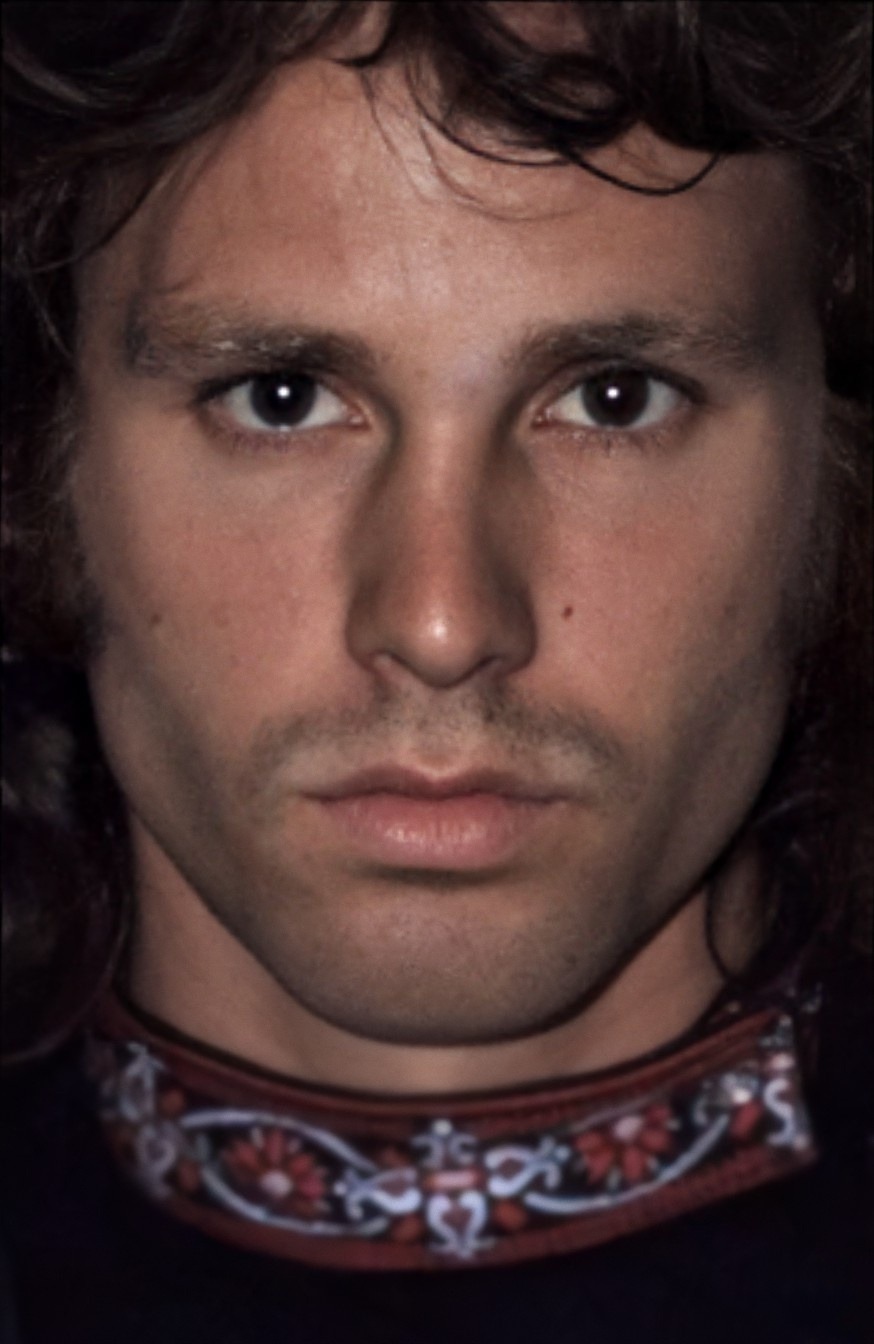 Jim Morrison color portrait