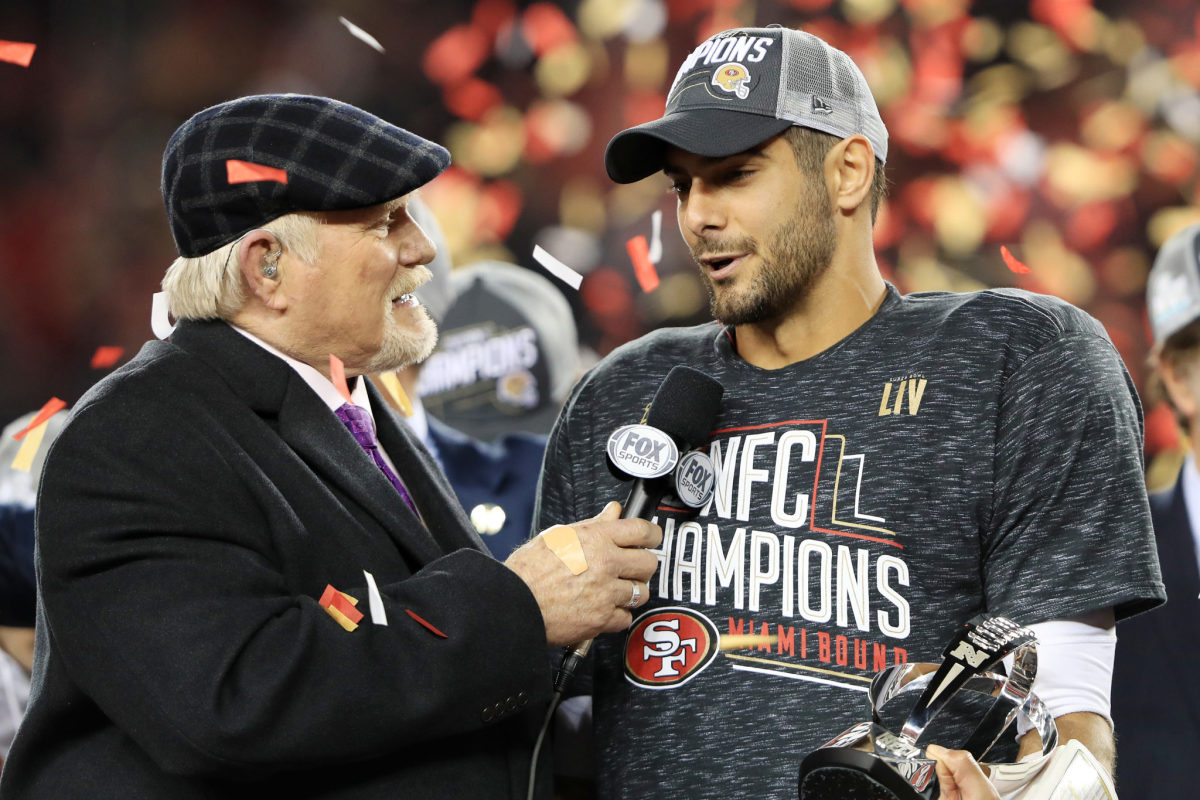 Jimmy Garoppolo performance stats