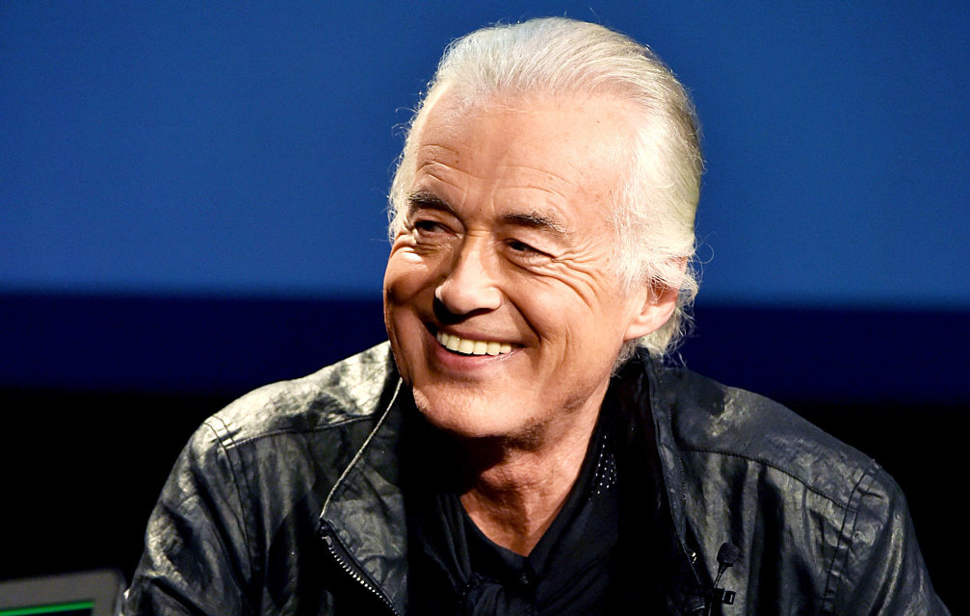 Jimmy Page behind the scenes