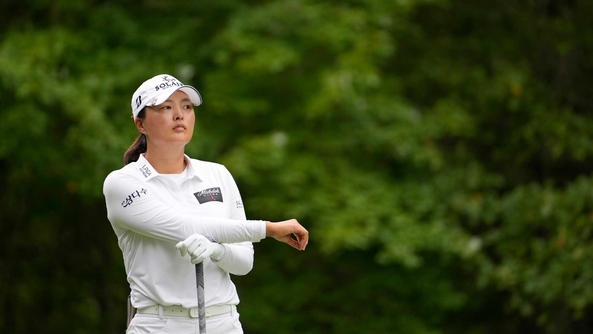 Jin Young Ko action shots