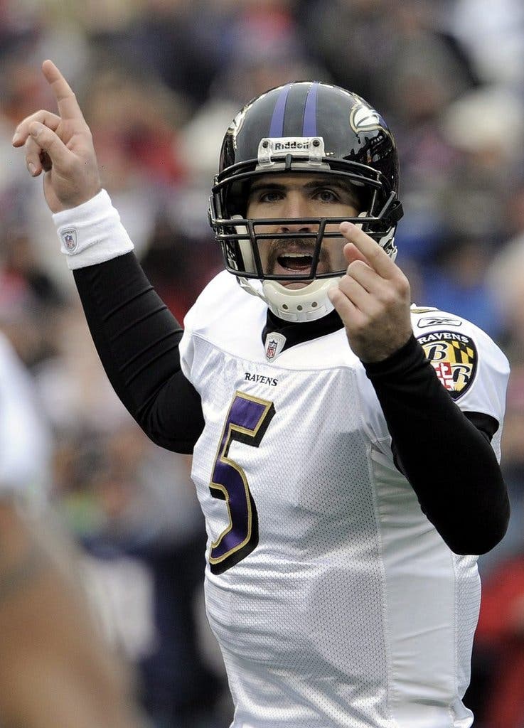 Joe Flacco Patriots update