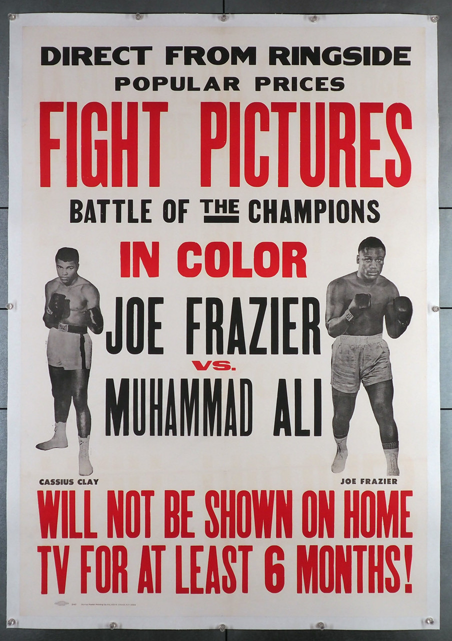 Joe Frazier fight graphics