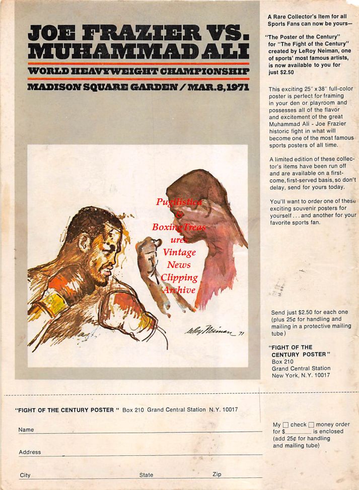 joe frazier poster 0031
