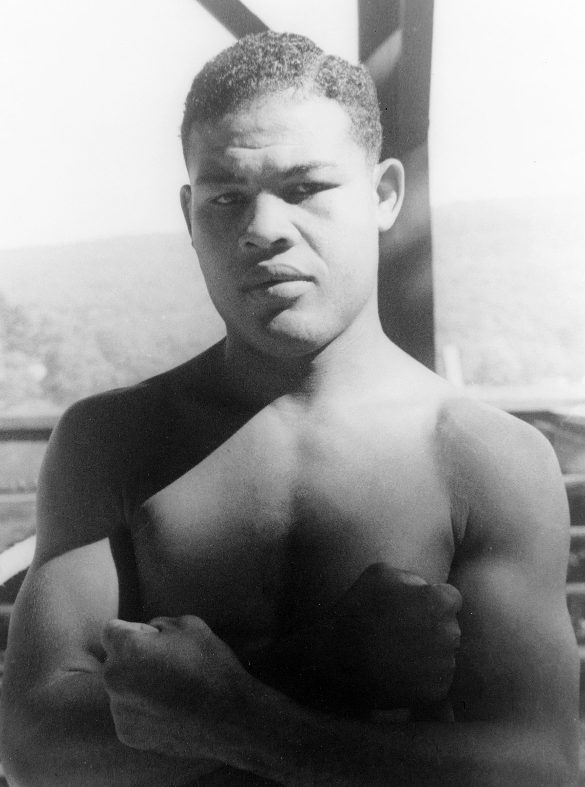 Joe Louis famous fights photos