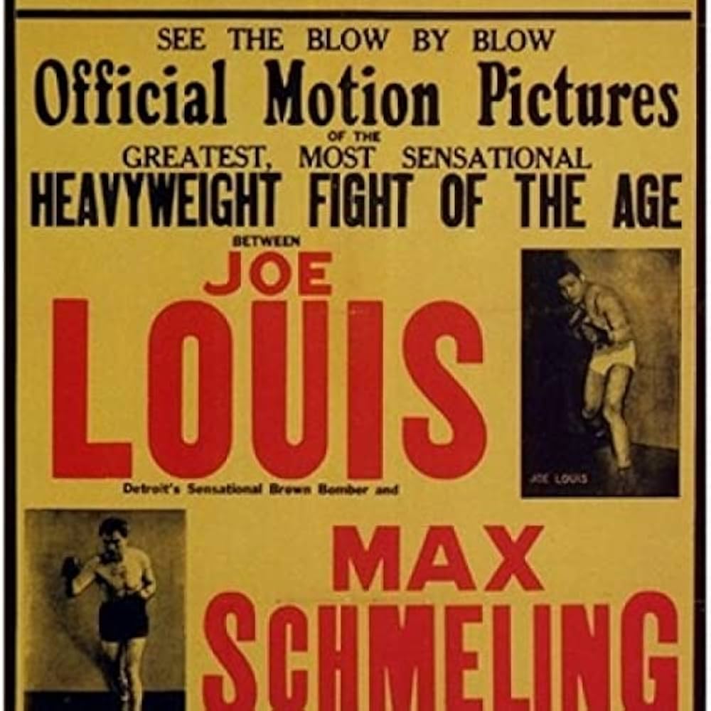 Joe Louis sports poster.
