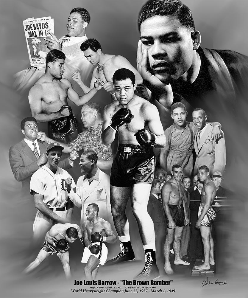 Joe Louis training sessions