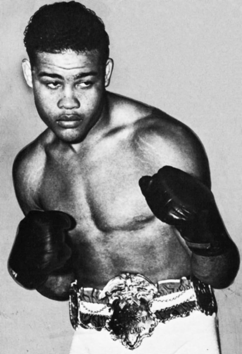 Joe Louis vintage poster