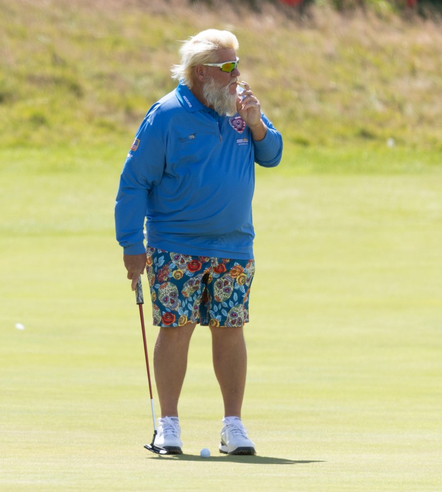 john daly british open streaker