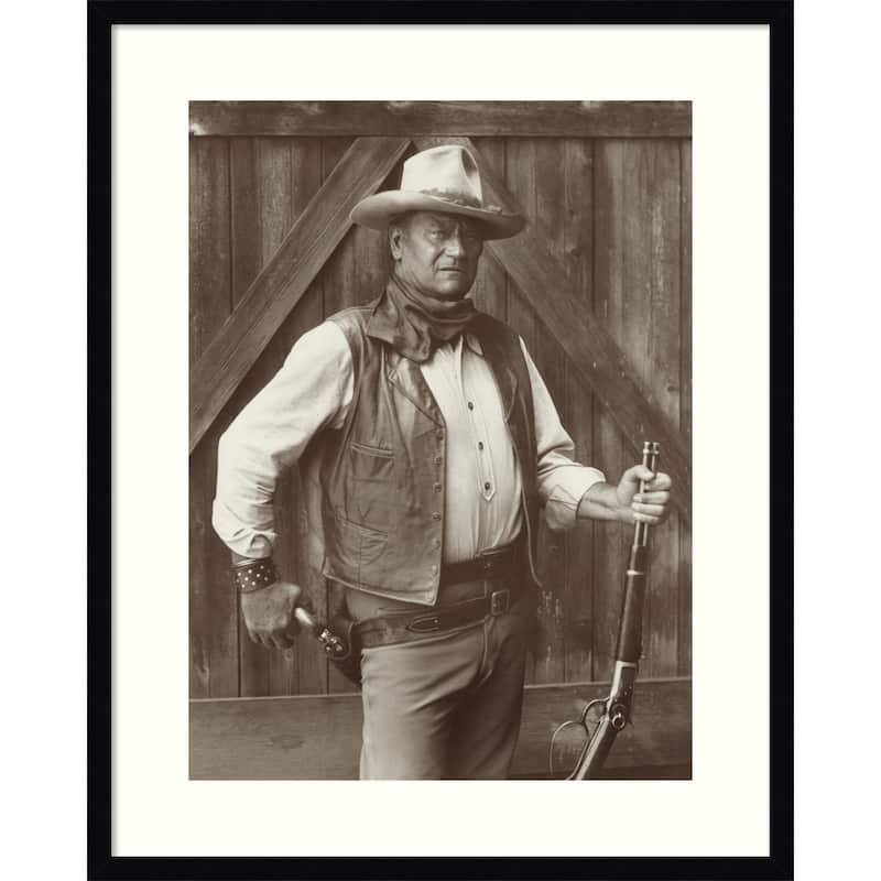 john wayne framed wall decor