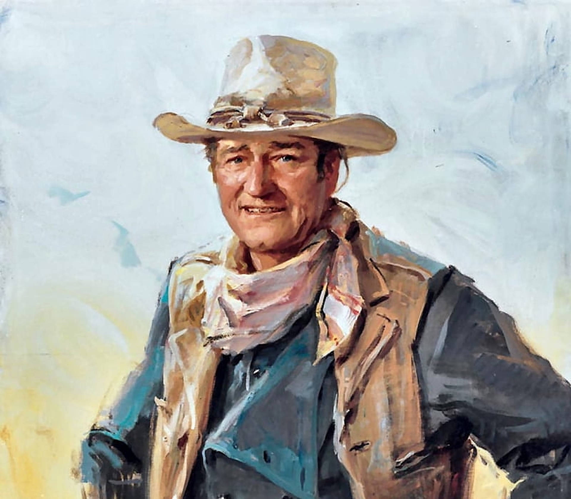john wayne portrait 0011