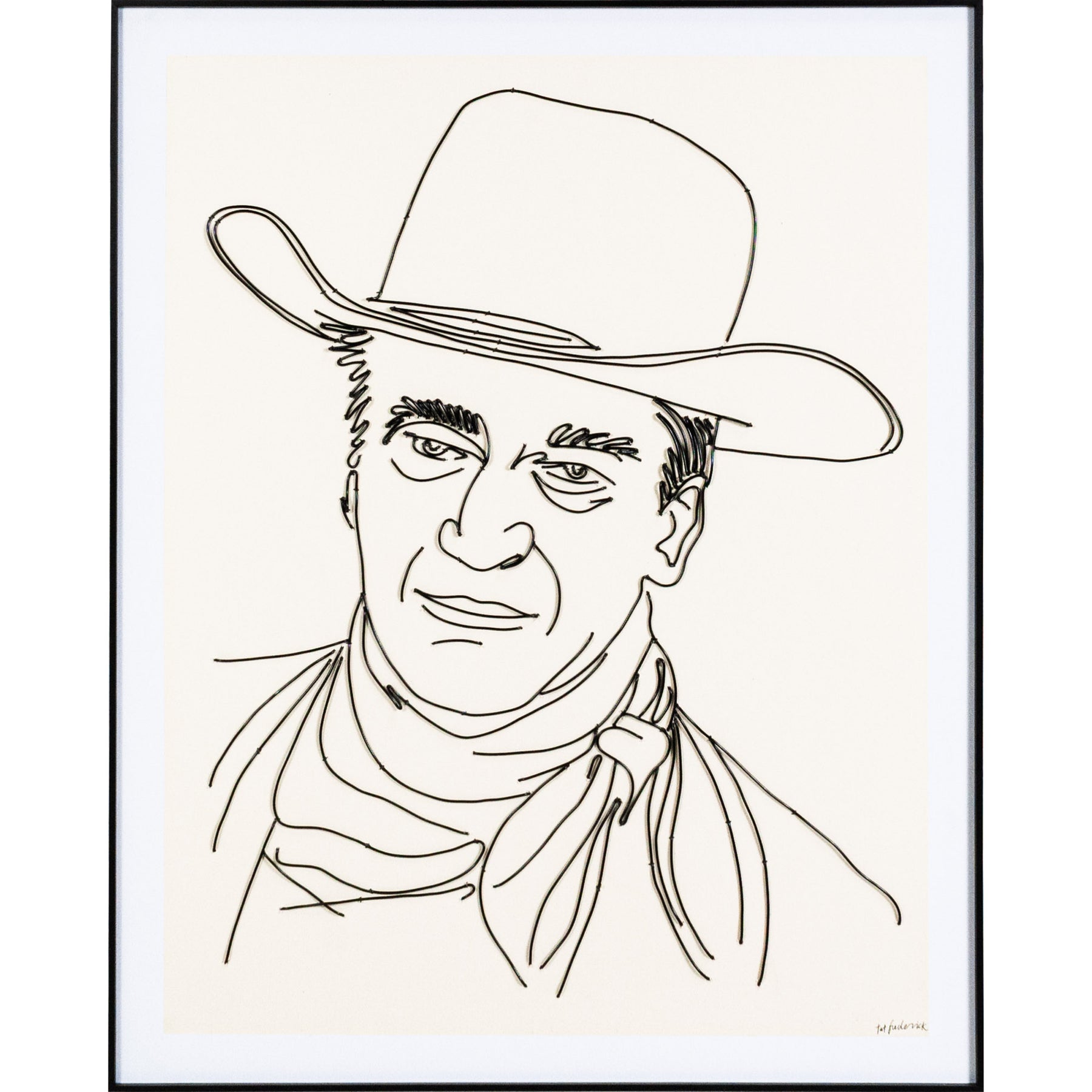 john wayne portrait 0012