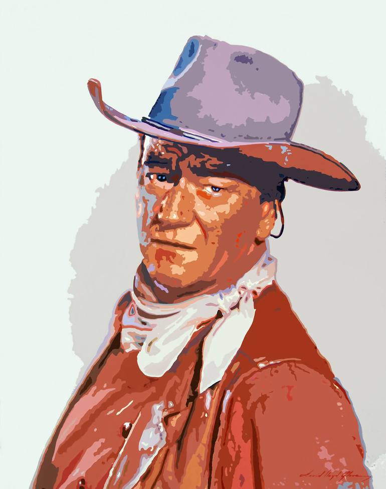 john wayne portrait 0017