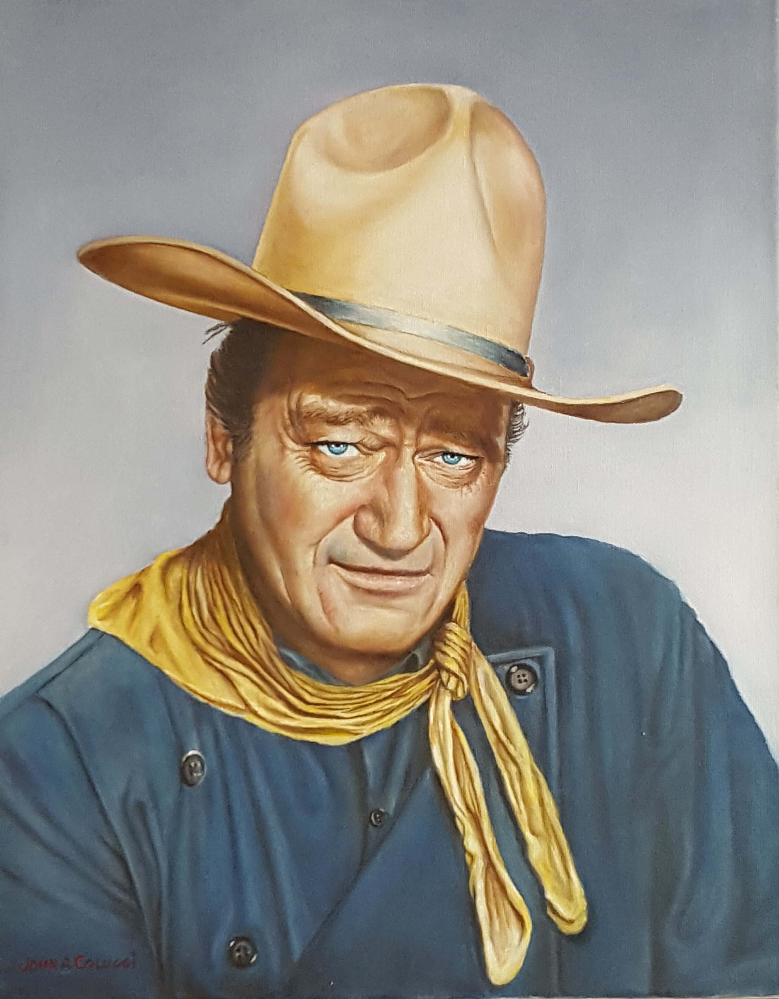 john wayne portrait 0023