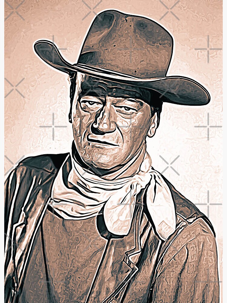 john wayne portrait 0030