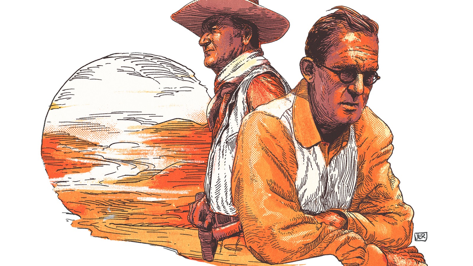 john wayne portrait 0037