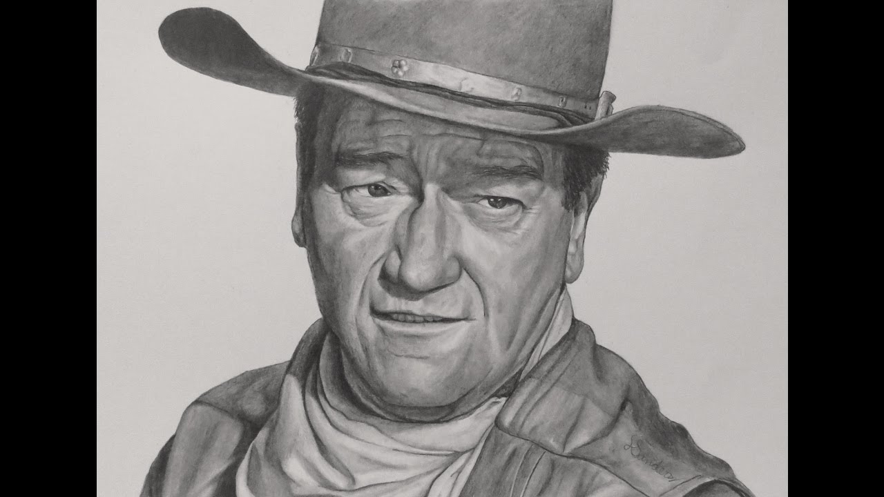 john wayne portrait 0038