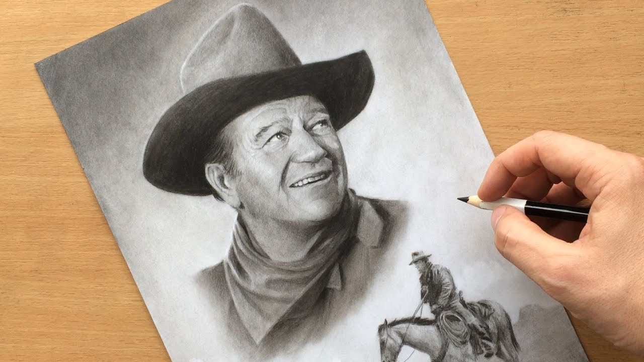 john wayne portrait 0046