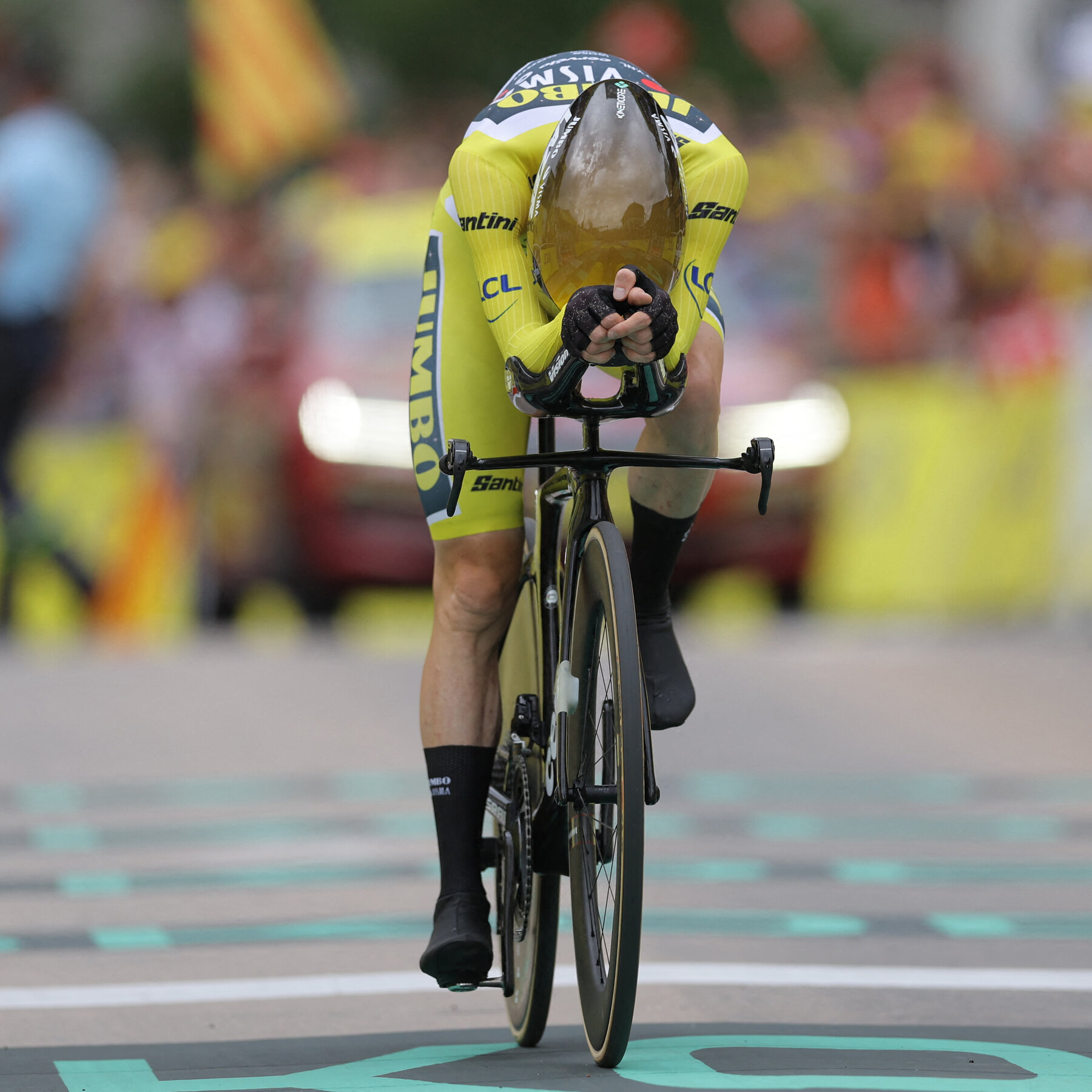 Jonas Vingegaard time trial