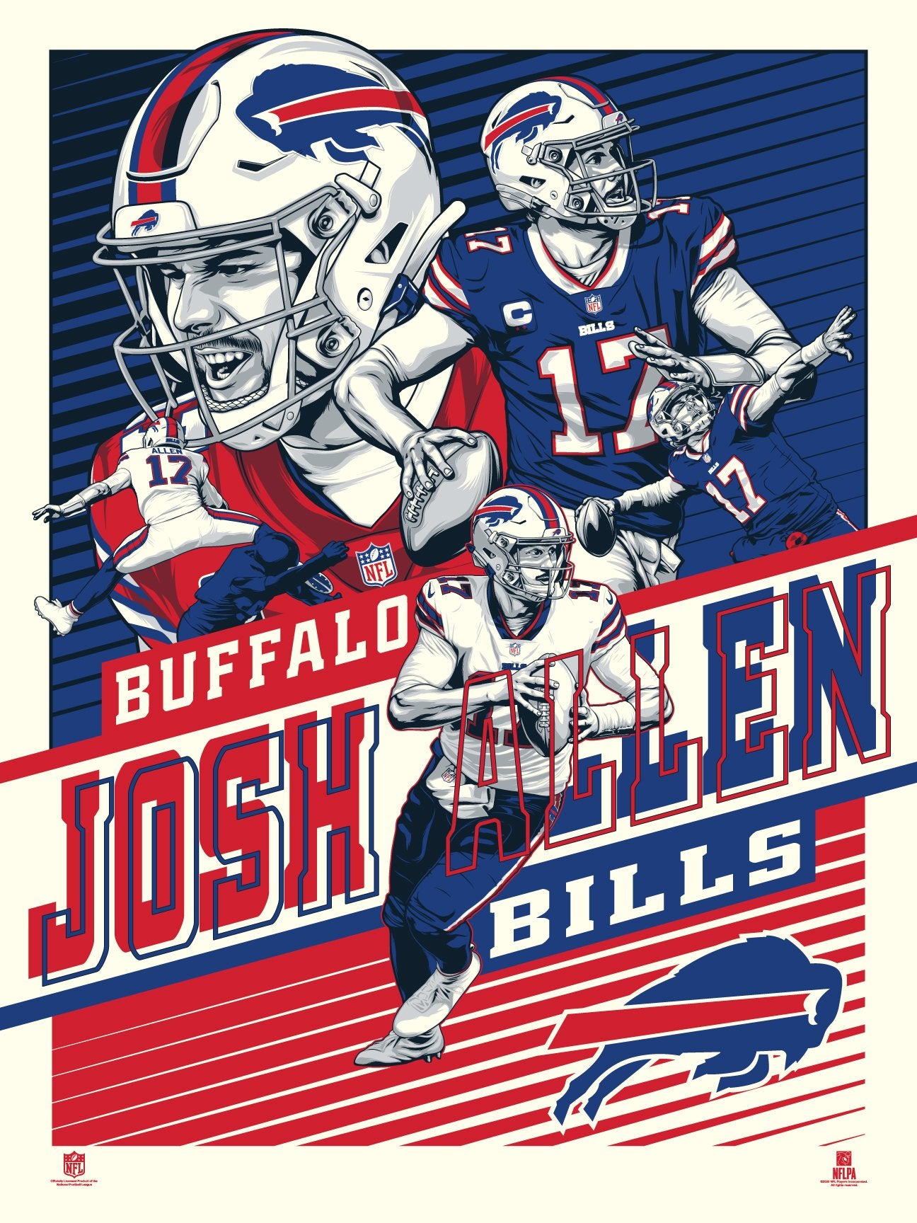 Josh Allen room decor