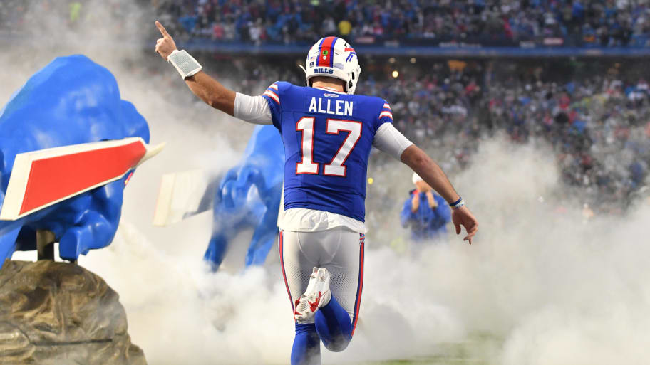 Josh Allen touchdown celebration
