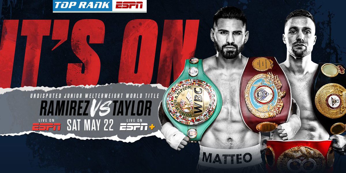 Josh Taylor vs Jose Ramirez fight