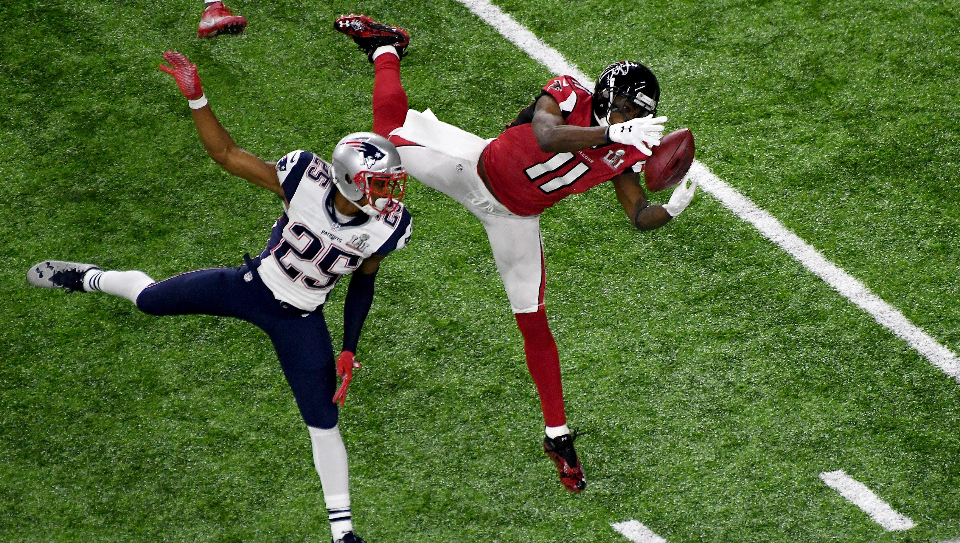 Julio Jones Super Bowl catches