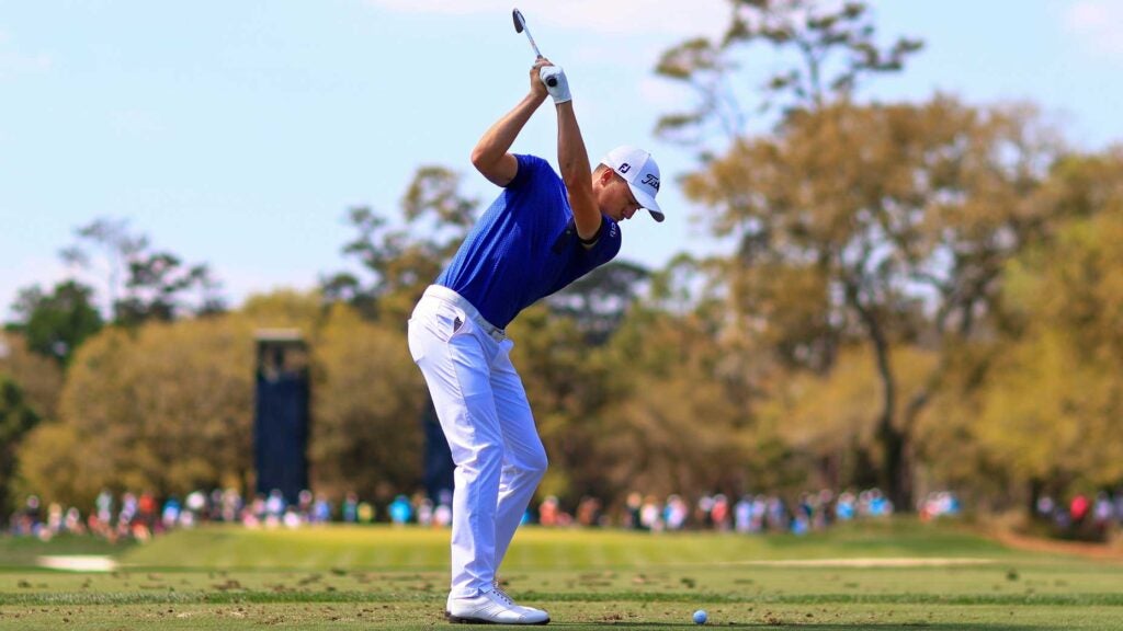 Justin Thomas driver swing 0012