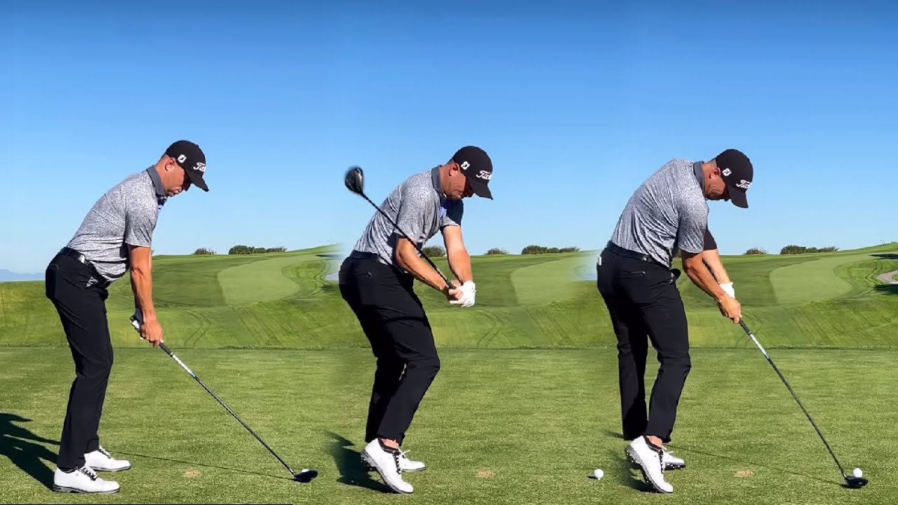 Justin Thomas driver technique