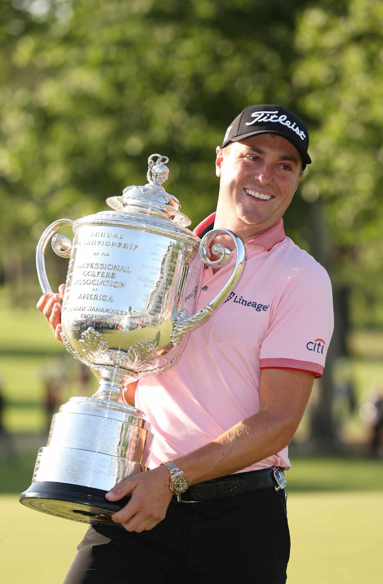 Justin Thomas in the spotlight