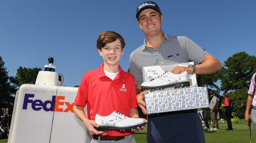 Justin Thomas signature shoes