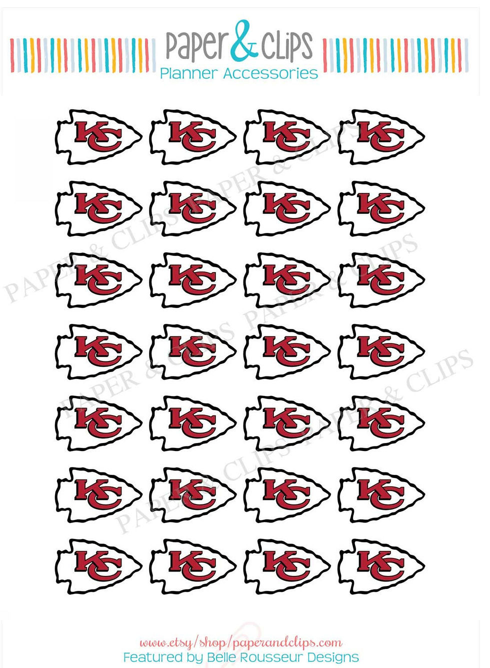 kansas city chiefs printable 0028