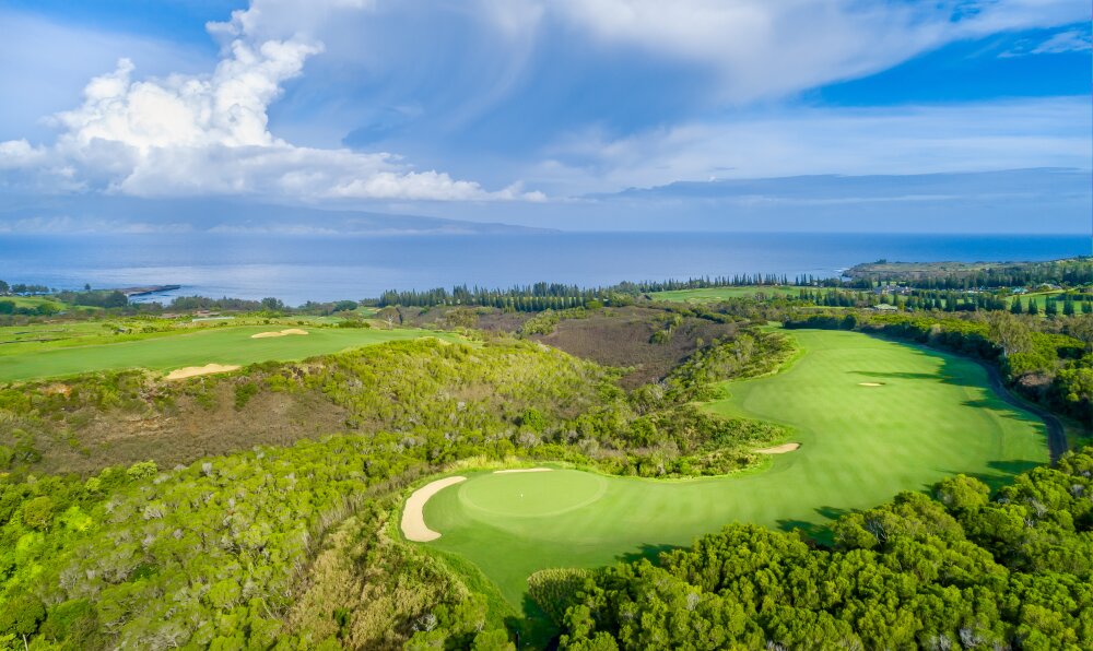 Kapalua Plantation Course layout