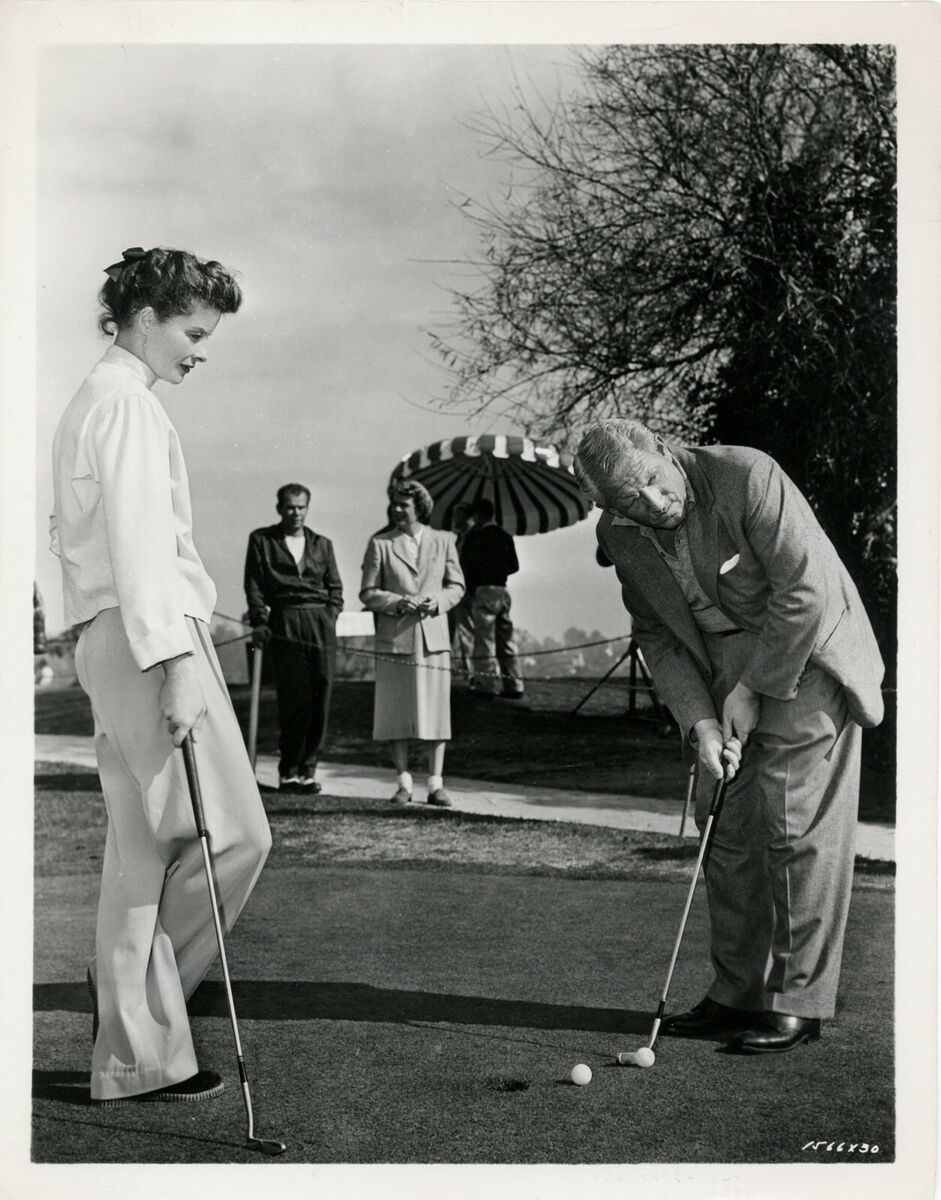 Katharine Hepburn golf career