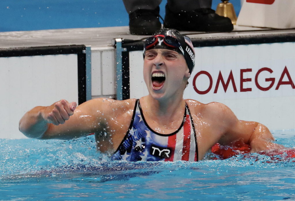 Katie Ledecky competition highlights