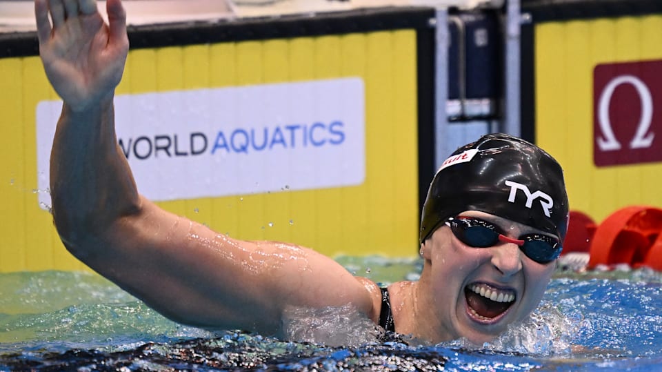 Katie Ledecky swimming records