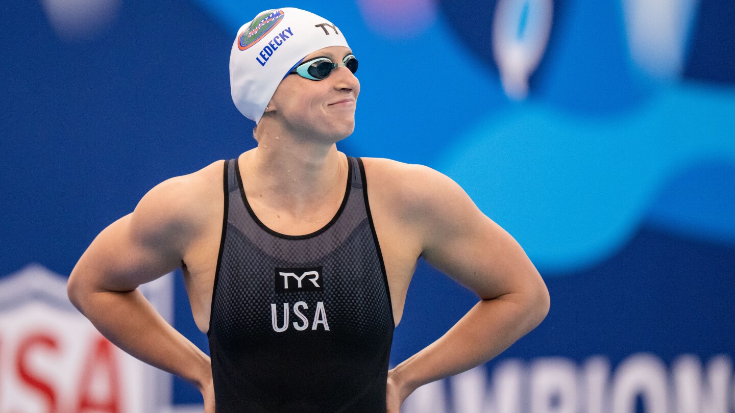 Katie Ledecky training regimen