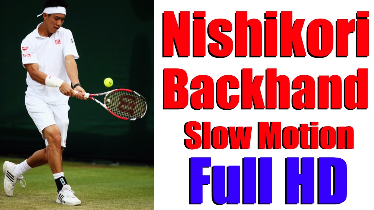 Kei Nishikori backhand drill