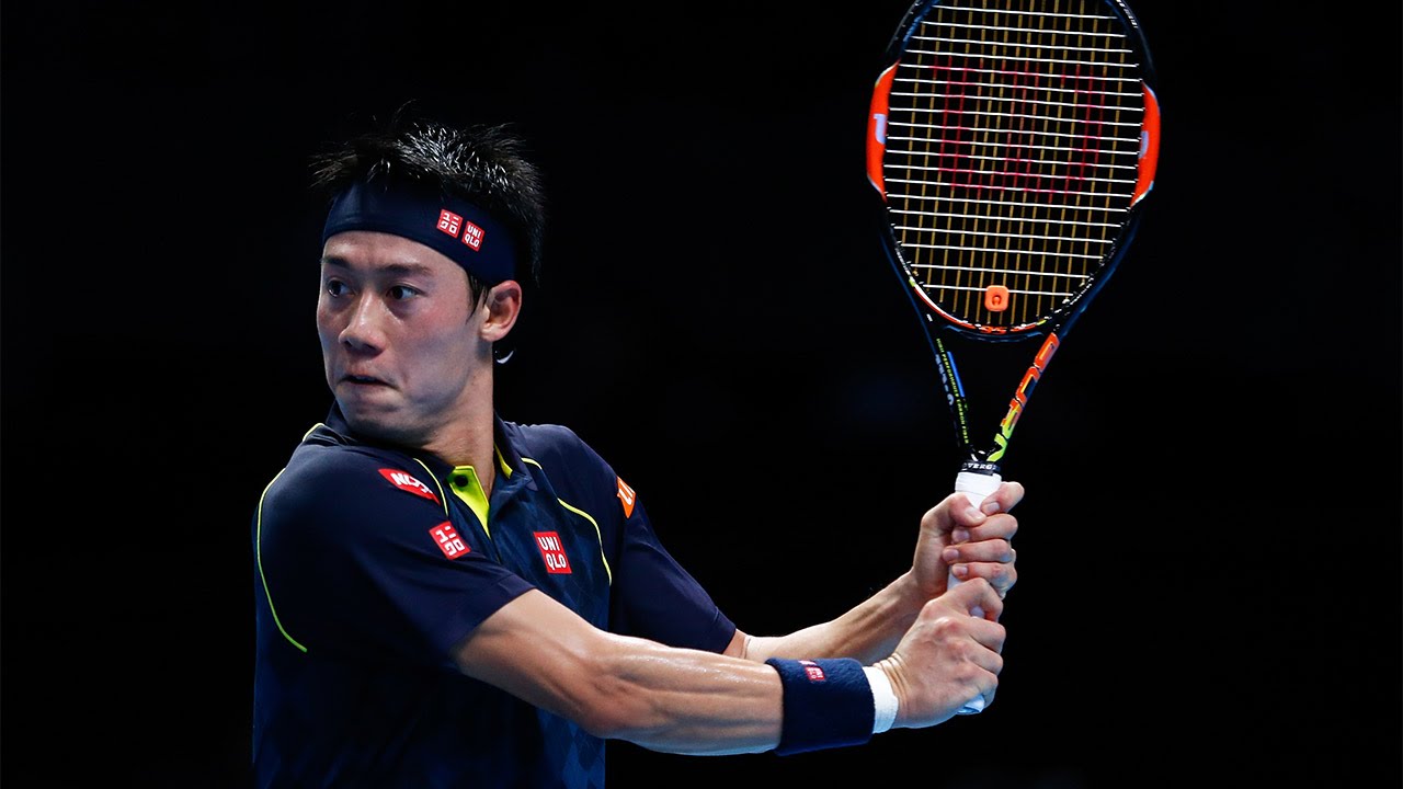 Kei Nishikori backhand technique
