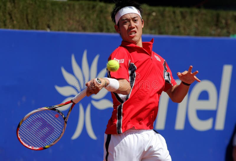 Kei Nishikori backhand video.