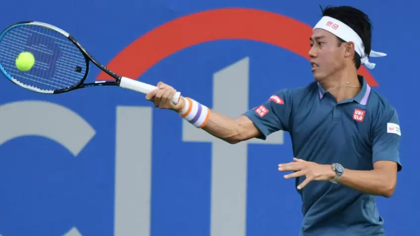 kei nishikori backhand 0046
