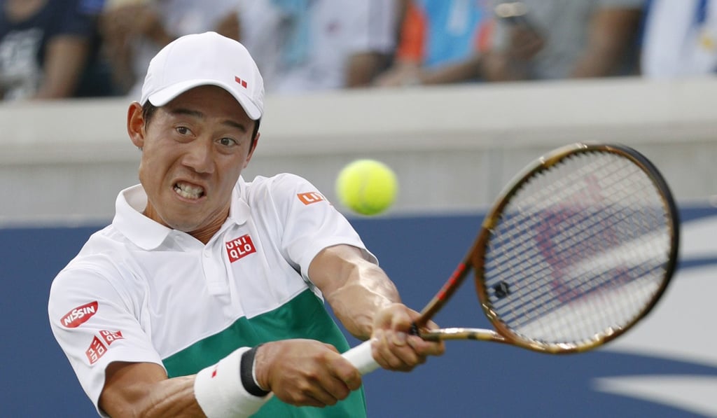 kei nishikori backhand 0049